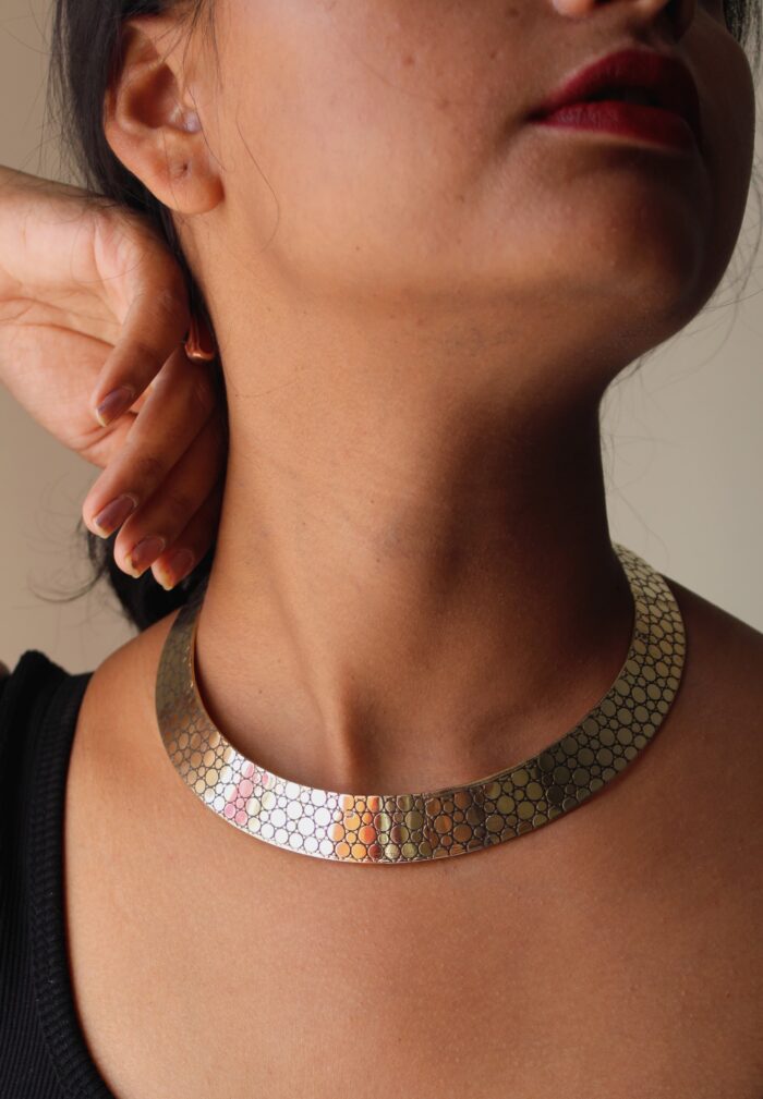 Designer hasli necklace